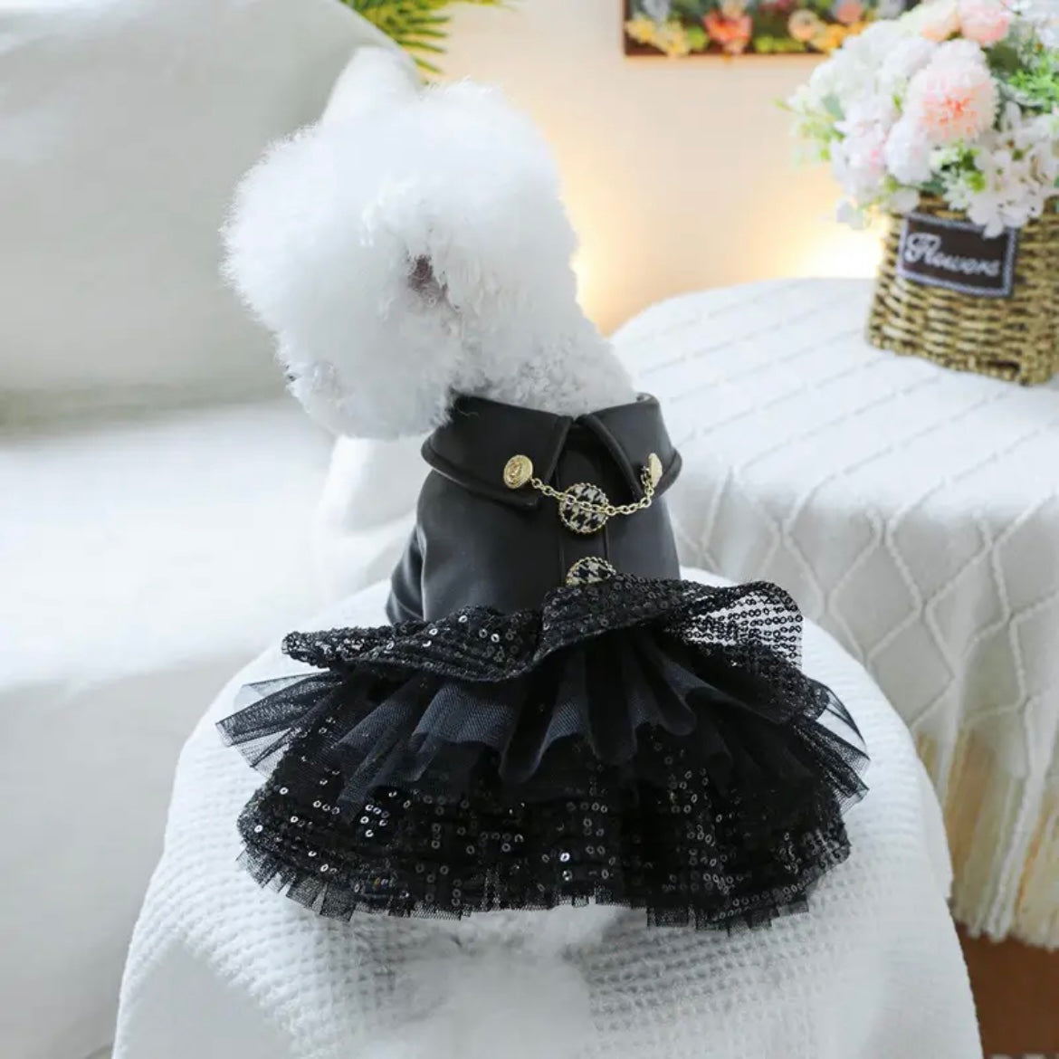 Екстравагандно палто - рокля THE PRINCESS IN BLACK