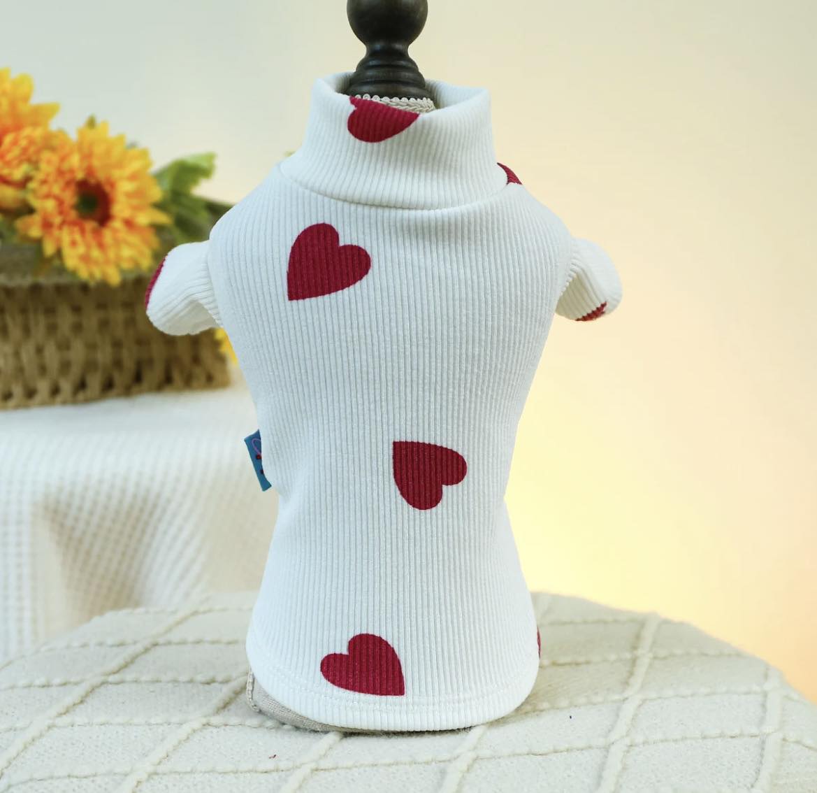 Блуза HEART WHITE