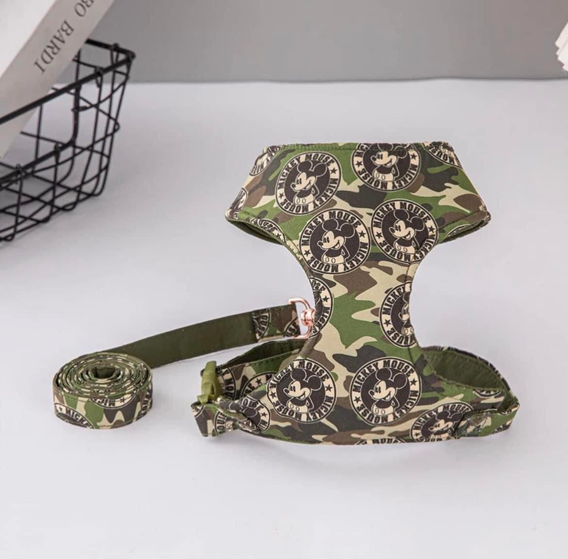 Нагръдник с повод CAMOUFLAGE