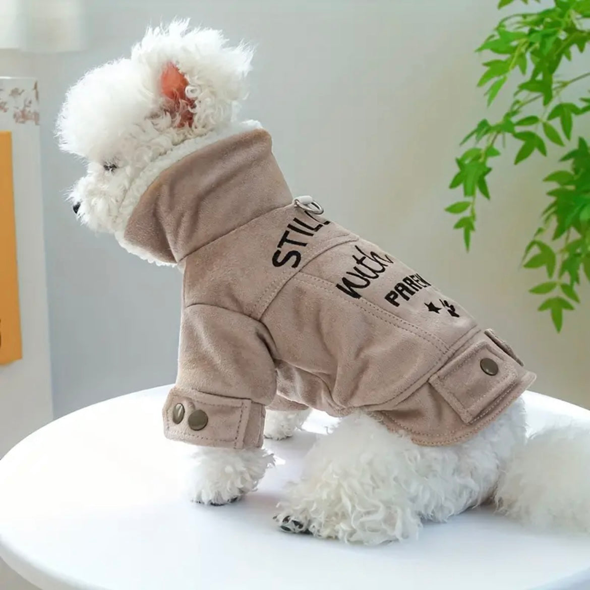 Зимно топло яке BEIGE