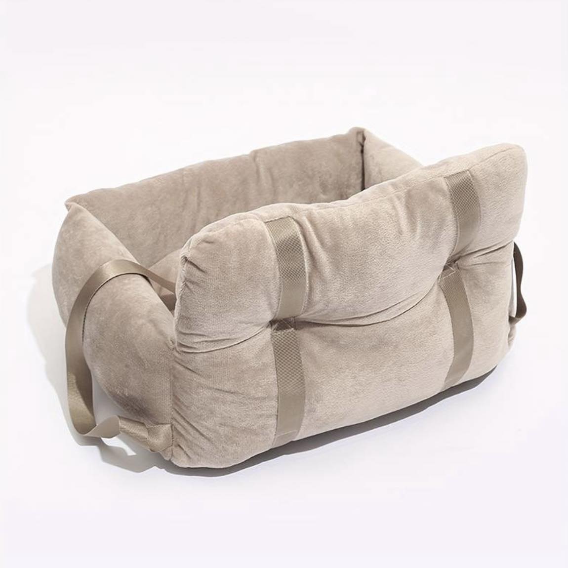 Плюшена седалка за пътуване Medium Beige