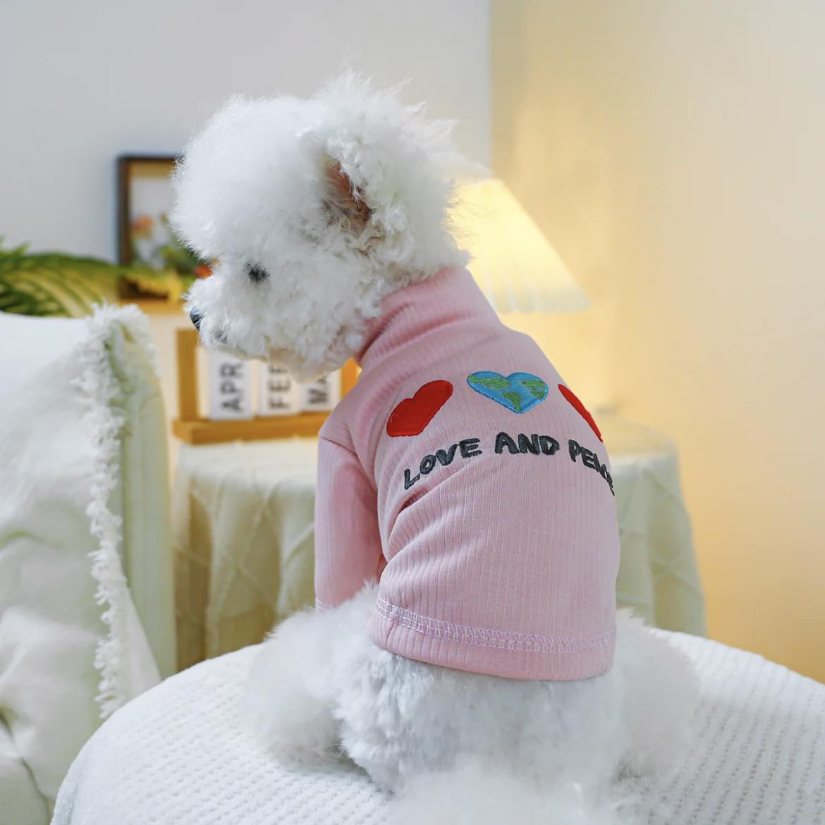 Блуза LOVE & PEACE PINK