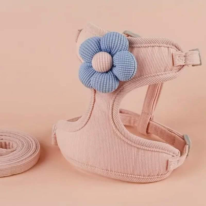 Нагръдник с повод FLOWER