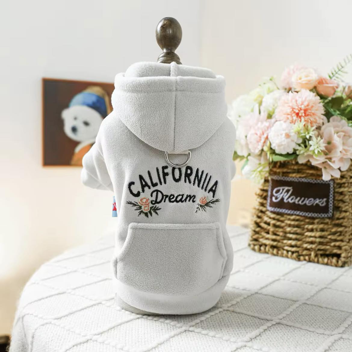 Яке с копчета и качулка CALIFORNIIA