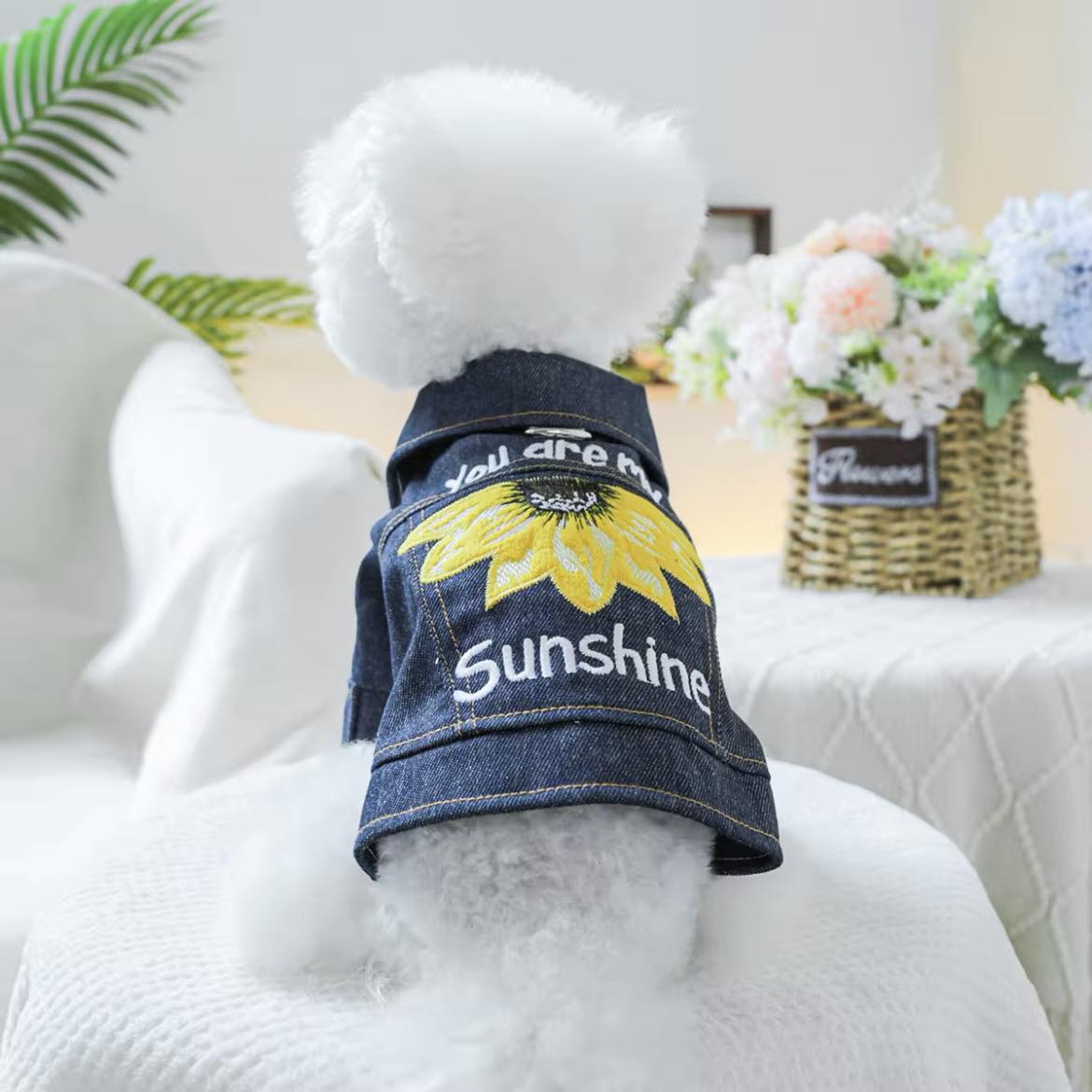 Дънково яке с копчета SUNSHINE