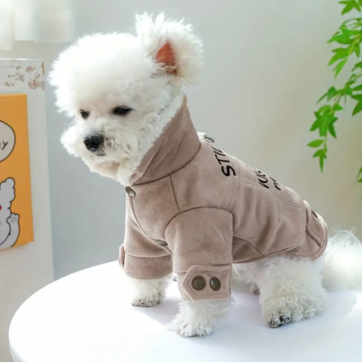 Зимно топло яке BEIGE