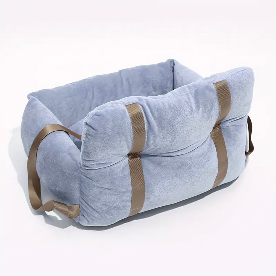 Плюшена седалка за пътуване Small Blue