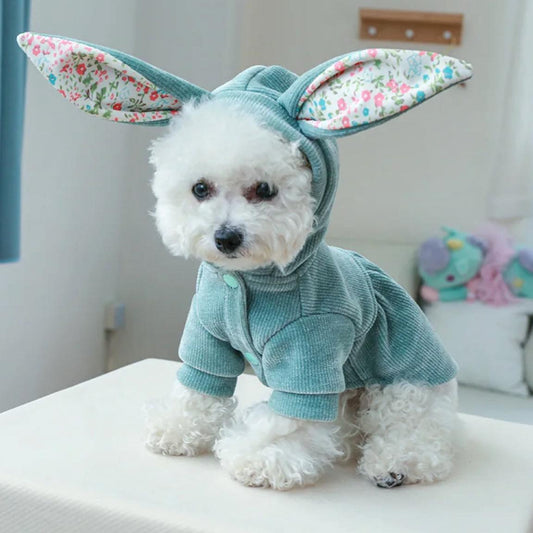 Яке с ушички RABBIT GREEN