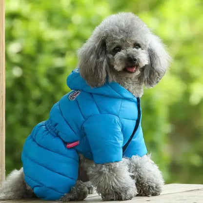 Зимен гащеризон за домашни любимци BLUE - LIMITED EDITION
