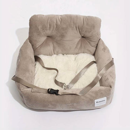 Плюшена седалка за пътуване Medium Beige