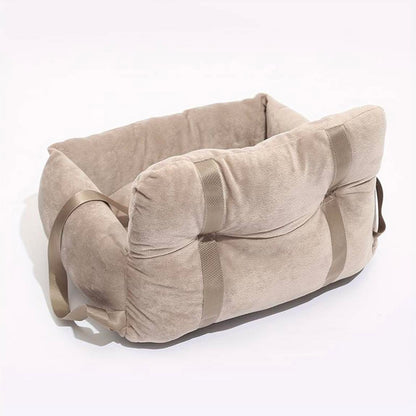 Плюшена седалка за пътуване Medium Beige