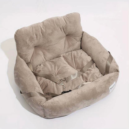 Плюшена седалка за пътуване Medium Beige