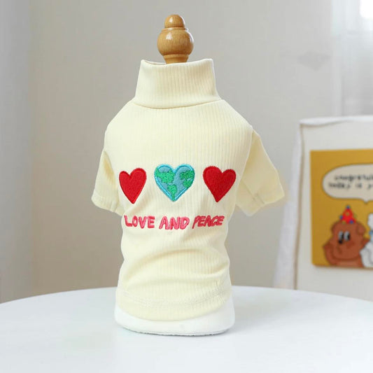 Блуза LOVE & PEACE CREME