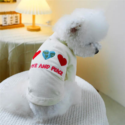 Блуза LOVE & PEACE CREME