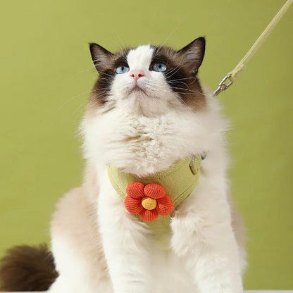 Нагръдник с повод FLOWER