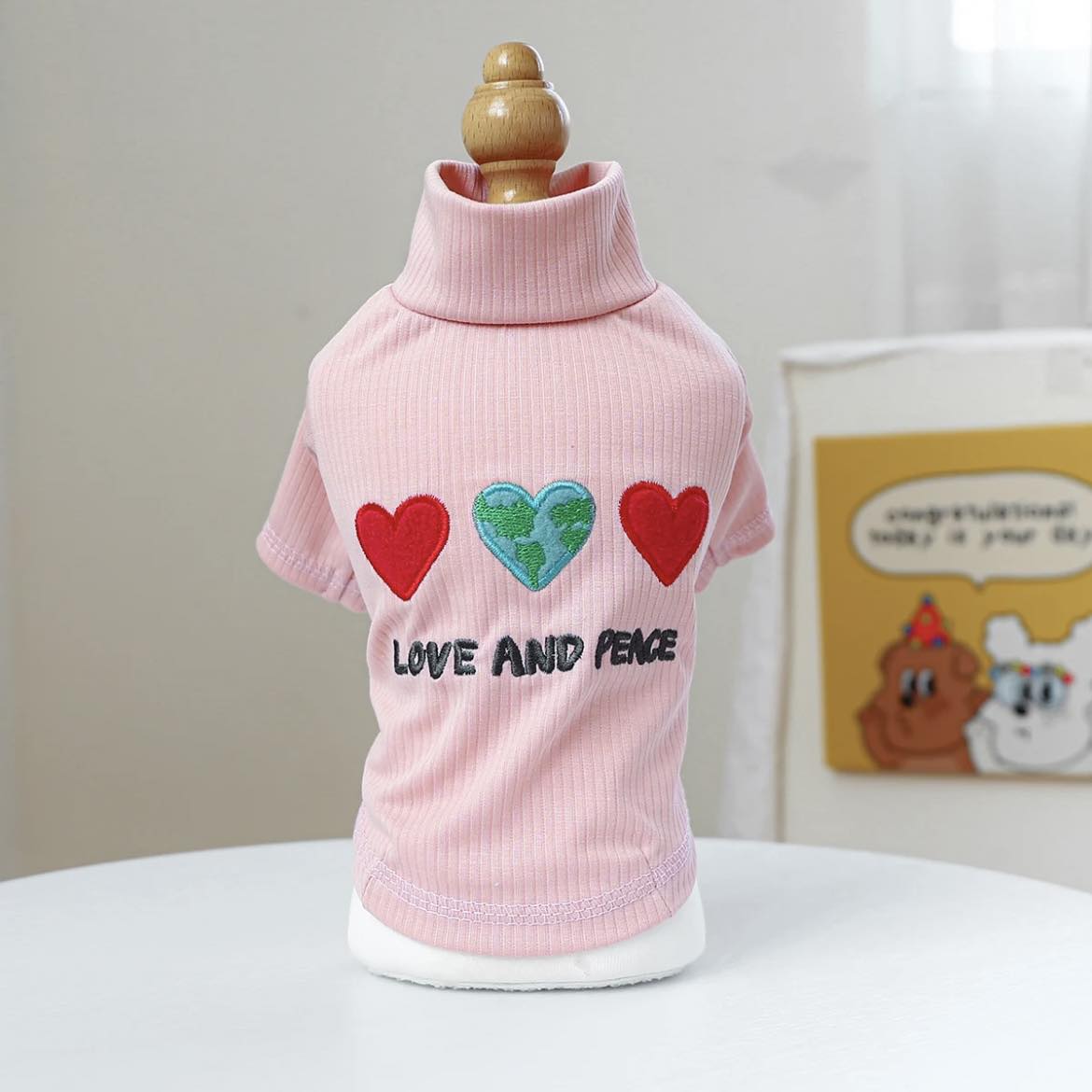 Блуза LOVE & PEACE PINK