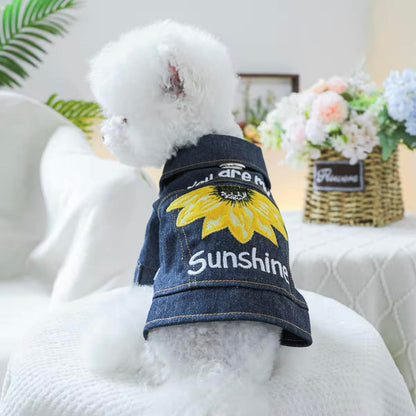 Дънково яке с копчета SUNSHINE