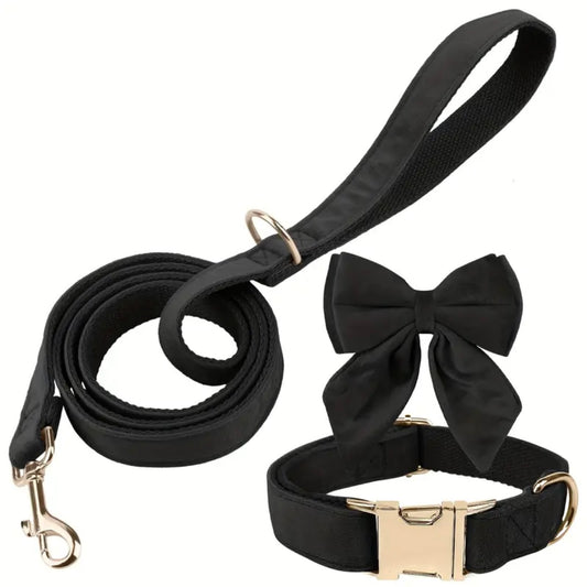 Кадифен комплект 3 части LUXURY BLACK