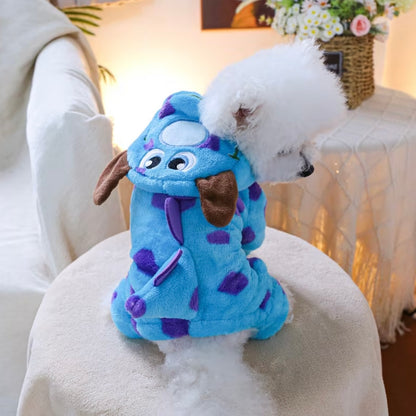 Зимен гащеризон за домашни любимци BLUE