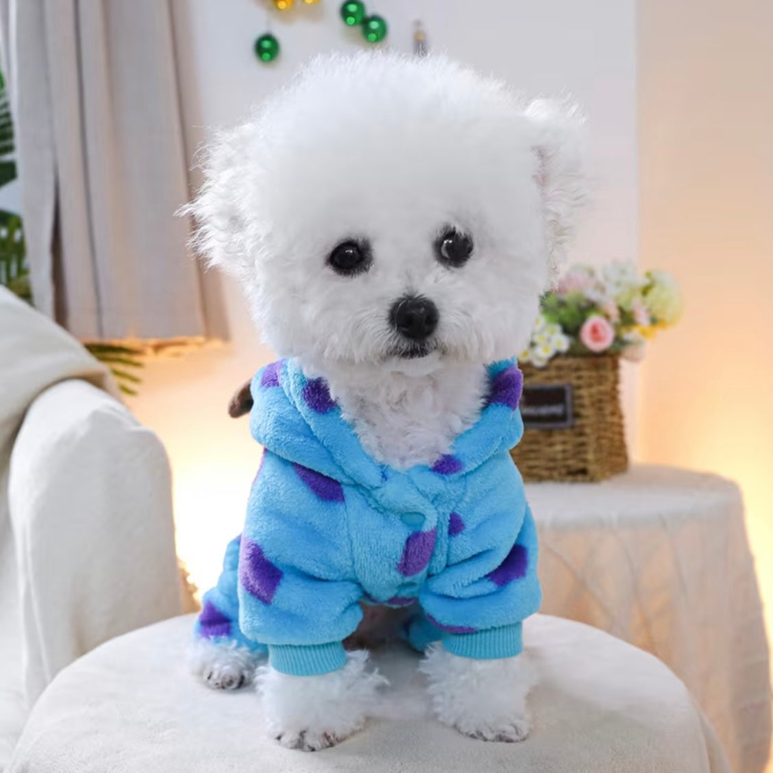 Зимен гащеризон за домашни любимци BLUE