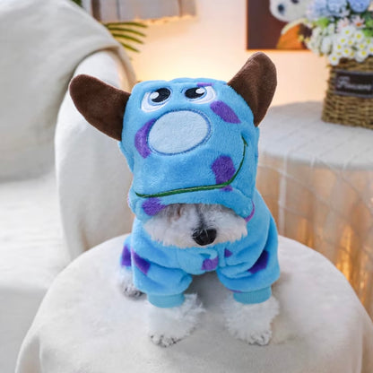 Зимен гащеризон за домашни любимци BLUE